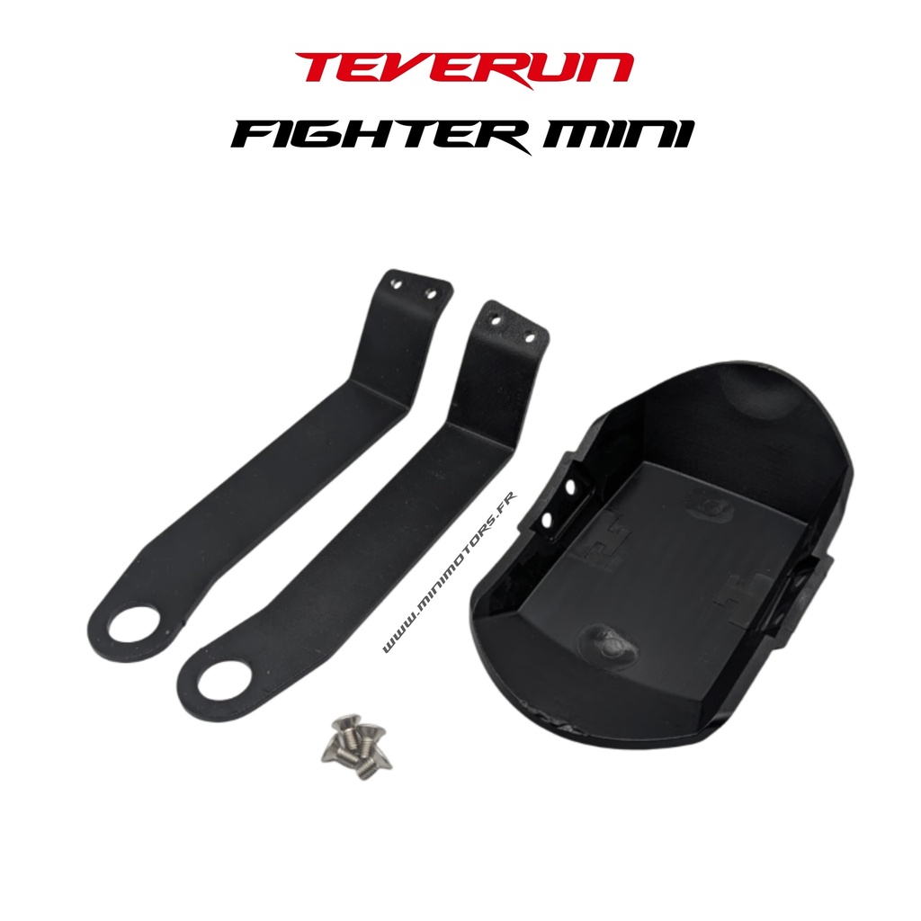 TEVERUN FIGHTER MINI & ECO & PRO | SUPPORT PLAQUE D'IMMATRICULATION