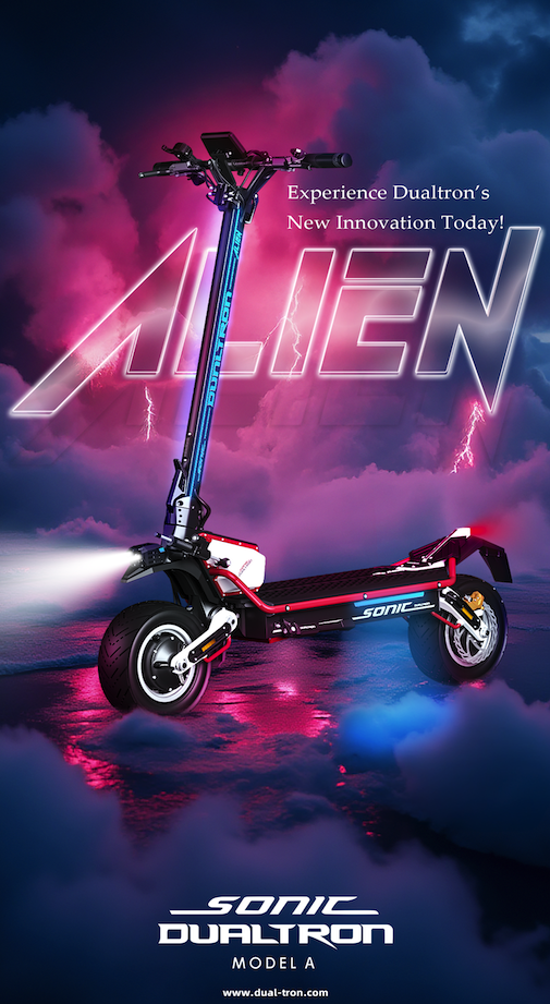 TROTTINETTE ELECTRIQUE DUALTRON ALIEN | 72V 40Ah