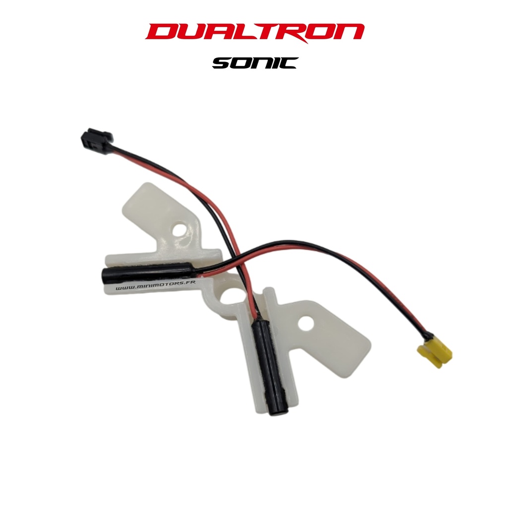 DUALTRON SONIC | CAPTEUR MAGNÉTIQUE CLIGNOTANT+SUPPORT