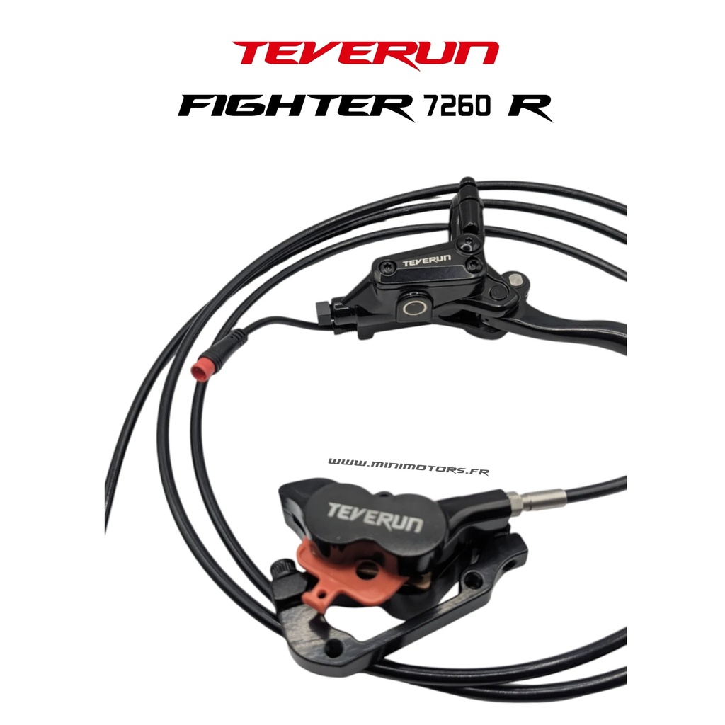 TEVERUN 7260R | KIT DE FREIN COMPLET ARRIERE (4 PISTONS) V2