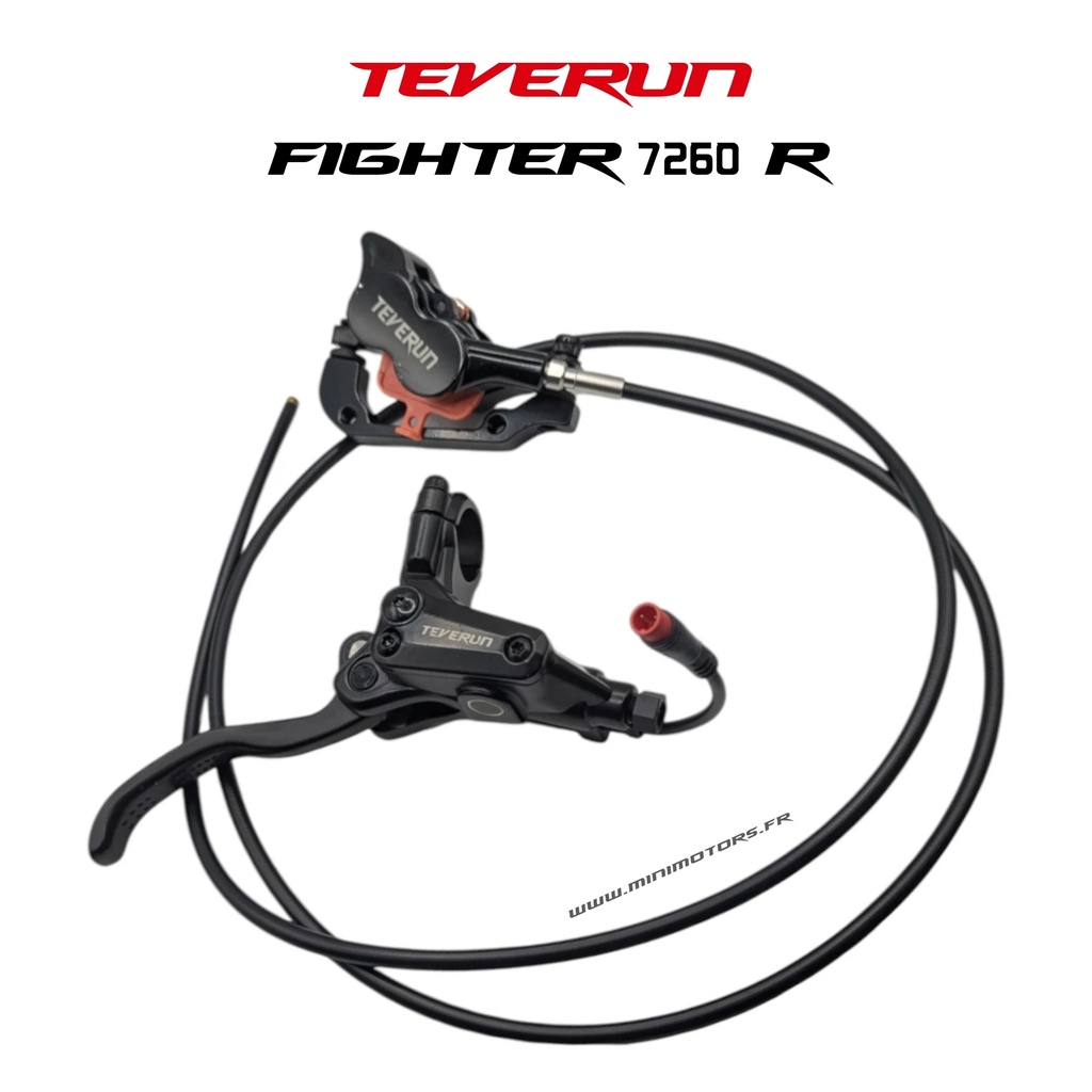 TEVERUN 7260R | KIT DE FREIN COMPLET AVANT (4 PISTONS) V2