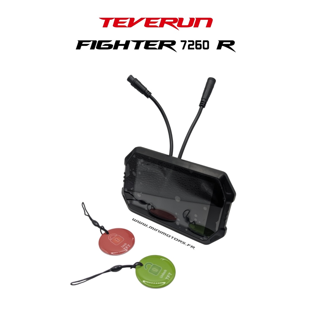 TEVERUN FIGHTER 7260R & 11+ | 4 INCHES TFT DISPLAY