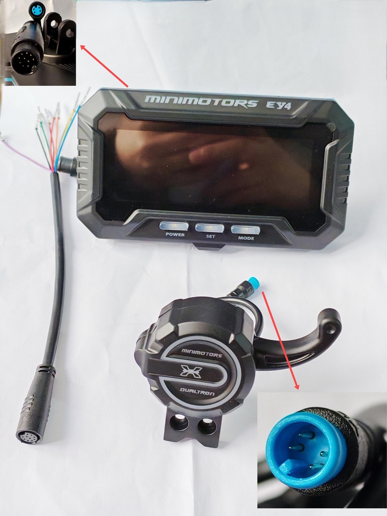 DUALTRON X LTD | DISPLAY EY4 (X Limited) + ACCÉLÉRATEUR CONNECTEUR RAPIDE