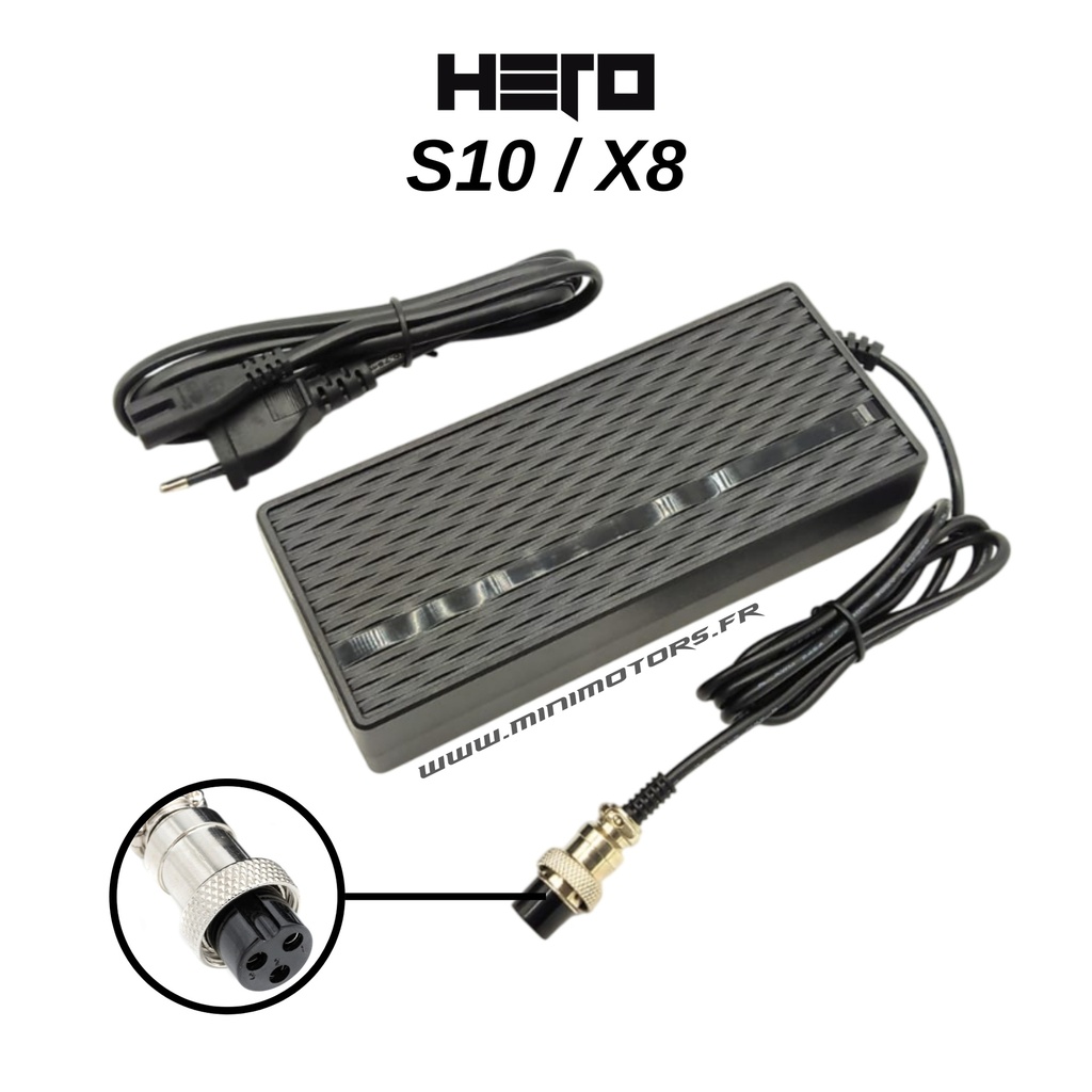 HERO S8 & S9 | CHARGEUR RAPIDE 48V (54.6V 3A)