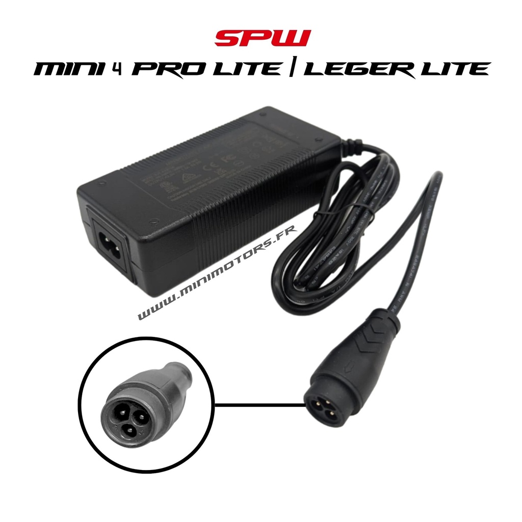 SPW MINI 4 PRO | CHARGEUR 42V2Ah (MODELE 36V) V2