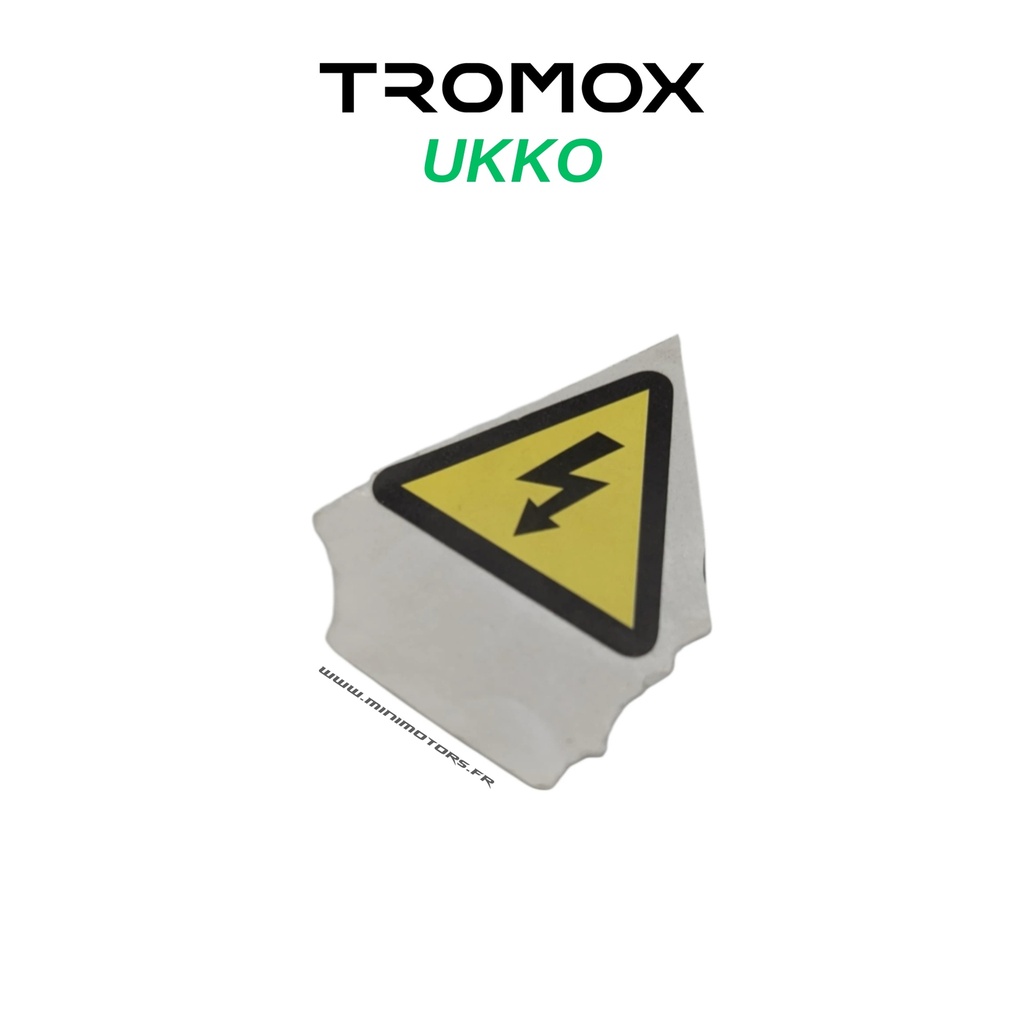 UKKO | STICKER AVERTISSEMENT ÉLECTRIQUE